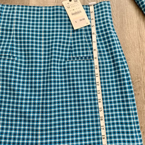 NWT Zara 2 pcs PLAID CROPPED JACKET + MINI SKIRT - Picture 5 of 11